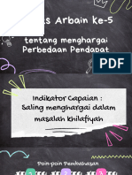 Hadits Arbain Ke-5 Tentang Menghargai Perbedaan Pendapat