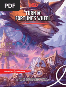 2023 Planescape Turn of Fortune's Wheel!