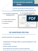 Procédés D'Oxydation Avancée (POA)