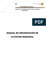 Fii - Manuales - Manual Especifico Organizacion Catastro