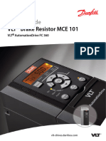 Brake Resistor VLT Mce 101 Design Guide MG06H102