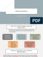 Jenis-Jenis Makna 2