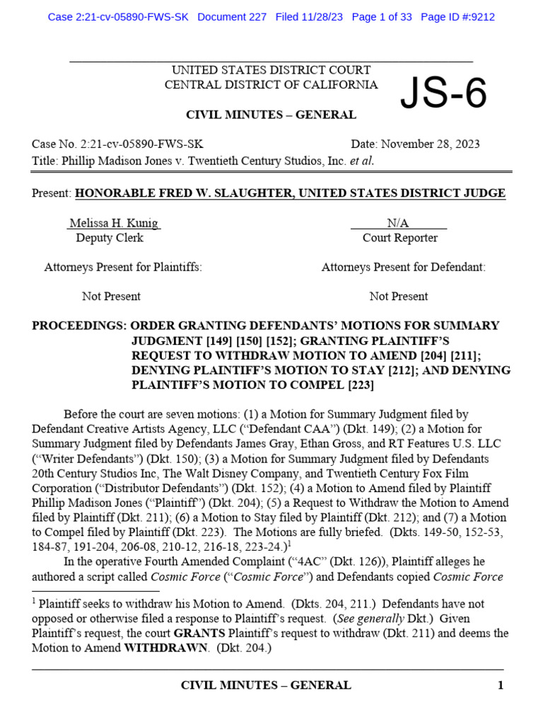 Rule 1.510 Summary Judgment