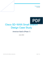 Cisco-Sdwan-Casestudy-Smallbranch HLD LLD
