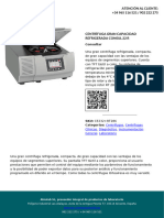 Centrfuga Gran Capacidad Refrigerada Consul 22 R