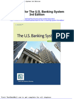 Test Bank For The U S Banking System 3rd Edition