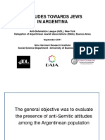 2010 Survey of Anti-Semitism in Argentina 20110921