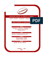 Análisis e Interpretación de Ee - FF - If Parte I