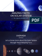 Amazing Facts On Solar System