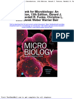 Test Bank For Microbiology An Introduction 13th Edition Gerard J Tortora Berdell R Funke Christine L Case Derek Weber Warner Bair
