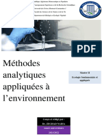 Cours Méthodes D'analyse M2-1