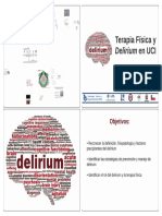 Terapia Física y Delirium