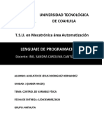 Hacer Uiii - Control de Variable Física