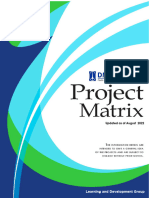 2 Project Matrix Updated As of August 2022