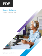 Vmware Learning Course Catalog