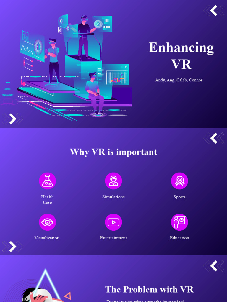 VR Headset Design for Immersion | PDF | Technology & Engineering