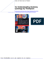 Test Bank For Understanding Anatomy and Physiology by Thompson