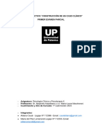 Trabajo Práctico Construcción de Un Caso Clínico - Casal - Larramendi