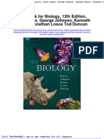 Test Bank For Biology 12th Edition Peter Raven George Johnson Kenneth Mason Jonathan Losos Tod Duncan