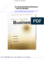 Test Bank For Understanding Business 12th by Nicekls