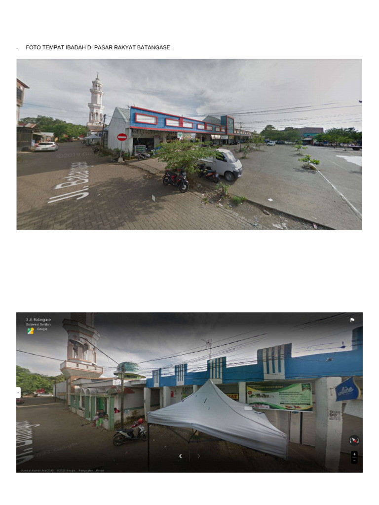 Pasar Batangase kuliner khas Kota Batang