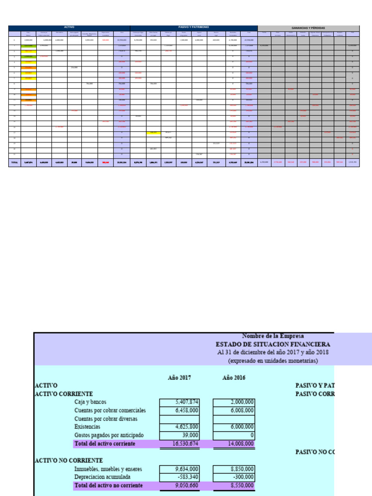 Caso B Vf 1 Contabilidad Financiera Pucp Pdf Estado De