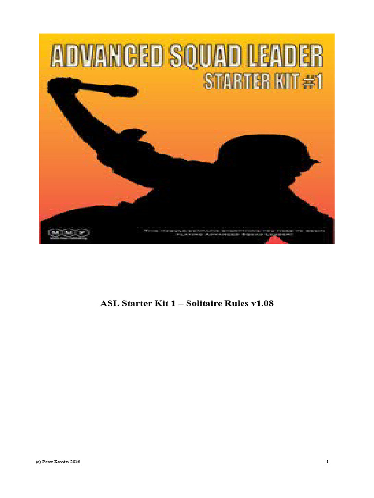 Solo asl pdf history