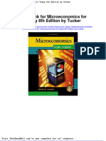 Test Bank For Microeconomics For Today 8th Edition by Tucker