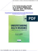Test Bank For Understanding Health Insurance A Guide To Billing and Reimbursement 2020 15th Edition Michelle Green