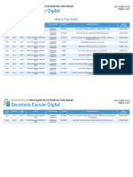 Matriz Curricular