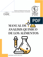 Manual Análisis Químico de Los Alimentos AD2023
