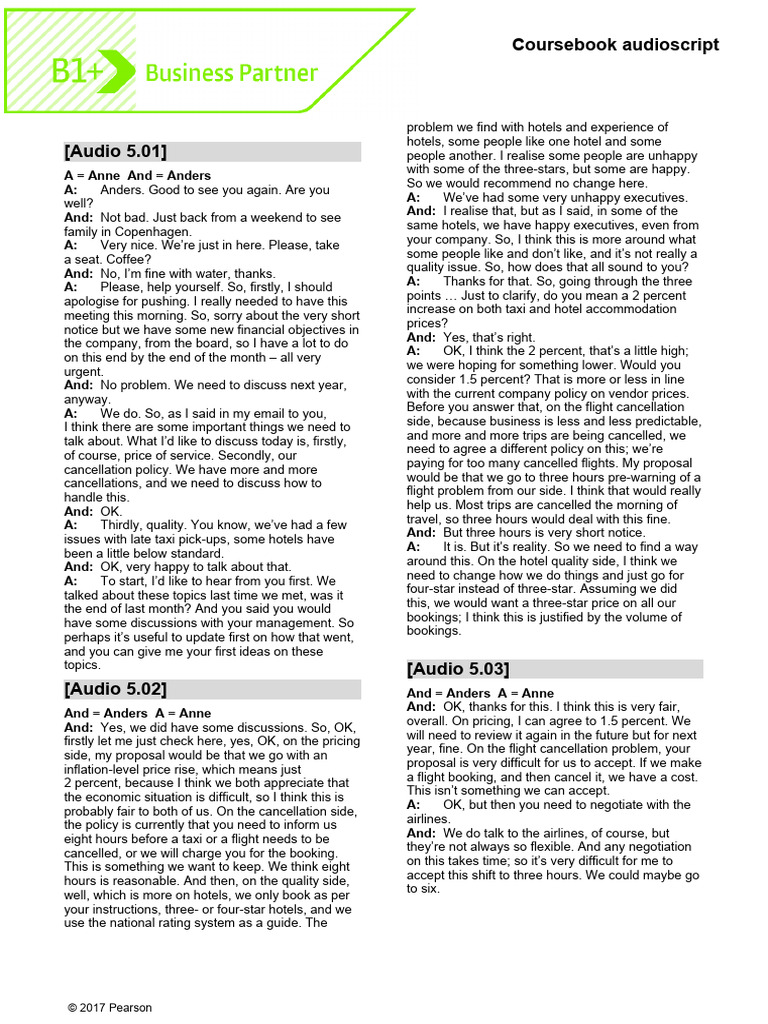 B1 CB Audioscript For MEL | PDF