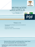 Temas Comunicación Educativa Ii