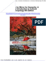 Test Bank For Mirror For Humanity A Concise Introduction To Cultural Anthropology 9th Edition
