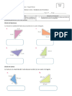 Matemática 8vo Básico A - B, Guía N°1 Teorema de - 231120 - 153052