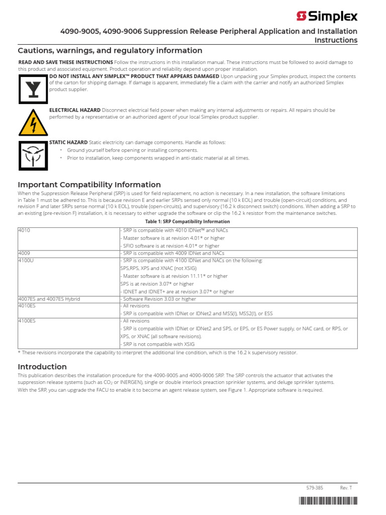 Cautions, Warnings, and Regulatory Information | PDF | Electrical ...