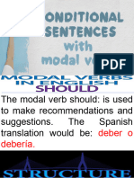 Modals Verb Should and Would Have
