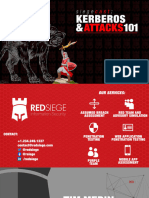 Siegecast Kerberos and Attacks 101