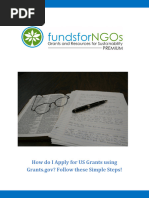 How Do I Apply For US Grants Using Grants - Gov Follow These Simple Steps!