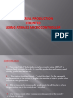 Industrial Production Counter Using At89S52 Microcontroller