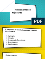 AULA 6 - Condicionamento Operante