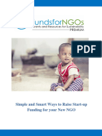 Simple and Smart Ways To Raise Start-Up Funding For Your New NGO