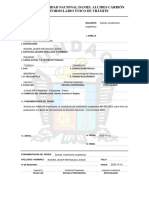 Universidad Nacional Daniel Alcides Carrión Formulario Único de Trámite