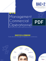 Bac2 BTS Management Commercial Operationnel Fiche Programme VN