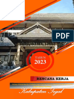 Renja Bappedalitbang Kabupaten Tegal 2023