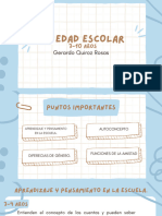 La Edad Escolar: Gerardo Quiroz Rosas