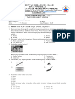 Soal Pas SBDP Kelas 6