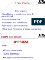 Calidad Del Servicio