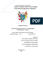 Informe Conectividad Del Paisaje y Corredores Ecológicos