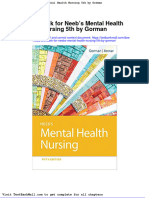 Test Bank For Neebs Mental Health Nursing 5th by Gorman